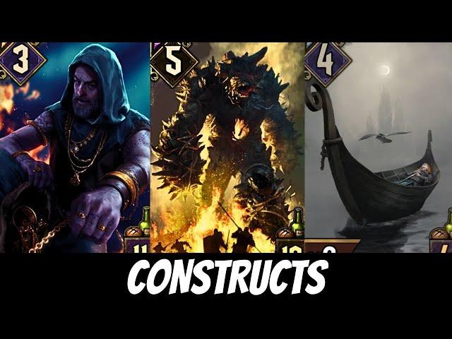 GWENT: Play Constructs Twice | Skellige Faction Deck