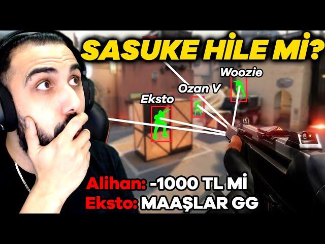 EDİTÖRLERİN MAAŞINDAN KESTİM!! SASUKE HİLE Mİ?? EKİPLE 5v5 VALORANT!! | Barış Can