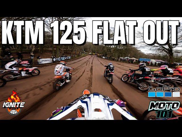 GoPro: EMX125 Race 3 at Hawkstone International 2024 (Crashed on the Finish Line)