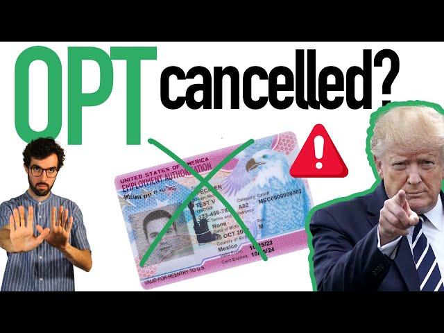OPT terminated soon? Why Trump is NOT pro-legal immigration