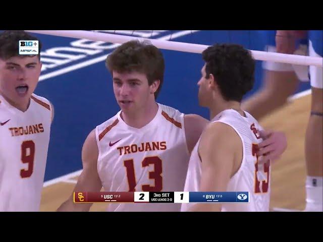 Men's Volleyball - USC 3, BYU 0: Highlights (3/8/25)