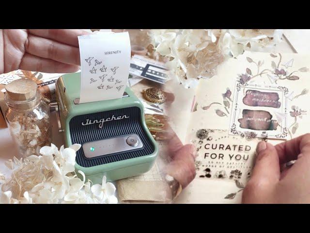 vintage mini pocket printer • wireless + inkless + bluetooth [unboxing & review]