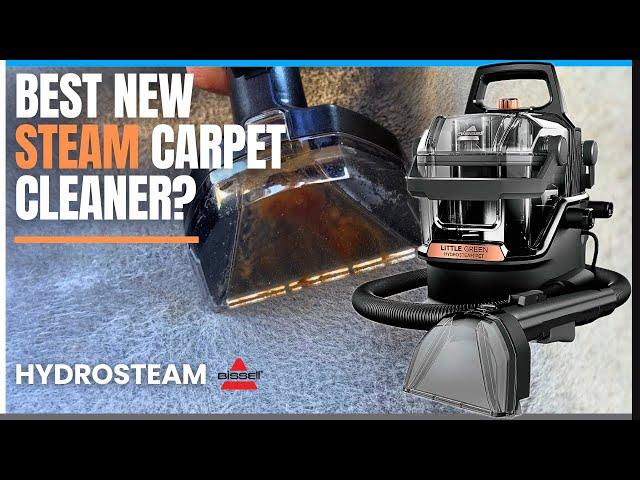 NEW Bissell Spot Clean HydroSteam UNBOXING AND DEMONSTRATION | Best Starter Extractor for detailing?