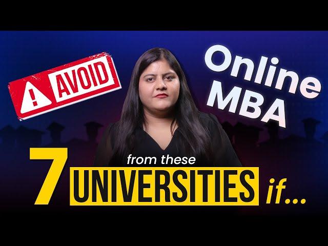 7 Best Online MBA Universities in India (2025) You Can't Miss | College Vidya