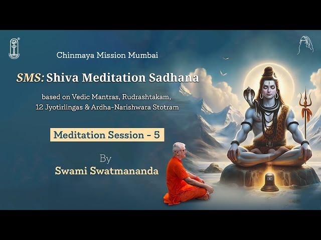 05.1 - SMS : Shiva Meditation Sadhana - Guided Meditation on Rudrashtakam - Verse 3