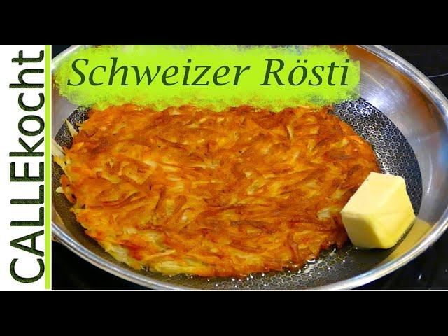 Make Swiss rösti yourself and roast it deliciously crispy - recipe