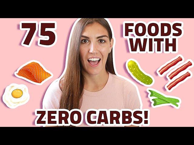 Zero Carb Food List (BEST Foods For KETO!)