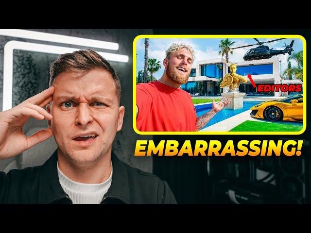 ROASTING Jake Paul's $20,000,000 Editing Studio! - Just DO it PROPERLY!!!