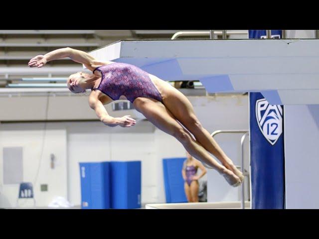 Arizona's Delaney Schnell wins Pac-12 Women's 1-Meter Championship for 3rd straight year