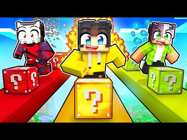 ELEMENTAL ŞANS BLOĞU YARIŞMASI! | Minecraft