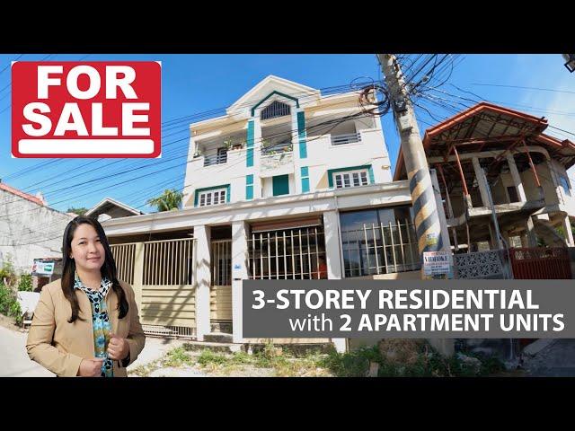 FOR SALE - 3 STOREY RESIDENTIAL IN BUHANGIN DAVAO CITY