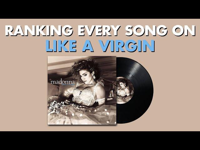 Ranking EVERY SONG On Like A Virgin by Madonna ‍️ #MadonnaMarathon Ep. 2