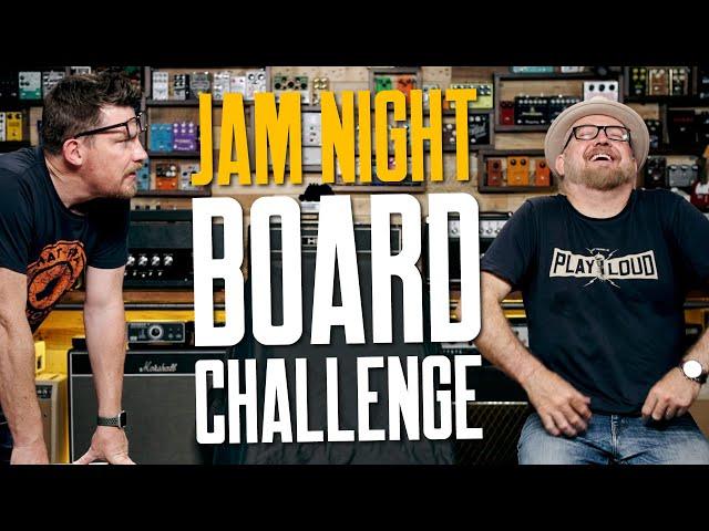 Jam Night Pedalboard Challenge [Mystery Amps Provided - Can You Cope?]