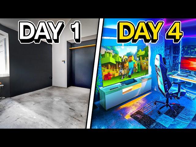 I Built The ULTIMATE Gaming Room For My Subscriber!