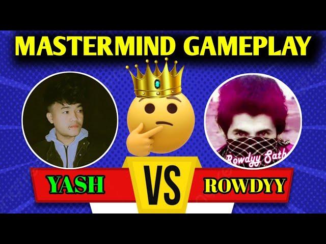 YASH V/S @Rowdyy_2.0 Master Level Gameplay  Carrom Pool 