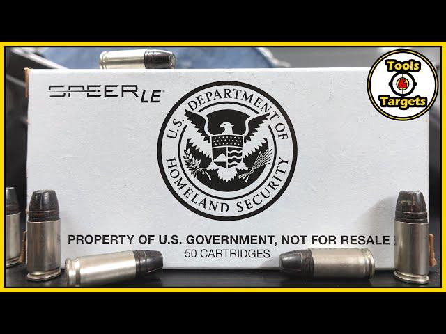 The Border Is COOKED!...9MM Speer LE DHS Border Patrol AMMO Ballistic Gel Test & Review!
