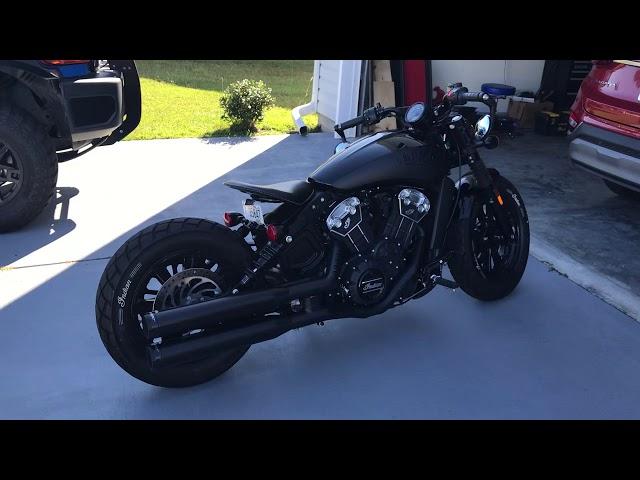 Indian Scout Bobber Rear Fender DIY Part 2