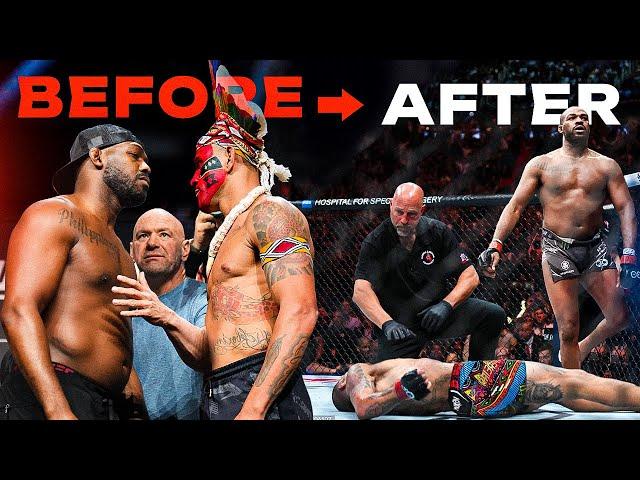 BEFORE and AFTER Fighting Jon Jones!