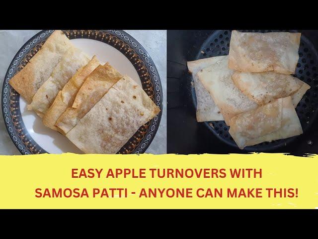 EASY APPLE TURNOVERS - ANYONE CAN MAKE THIS RECIPE! #apple #dessert #easyrecipe #food #amzeekitchen