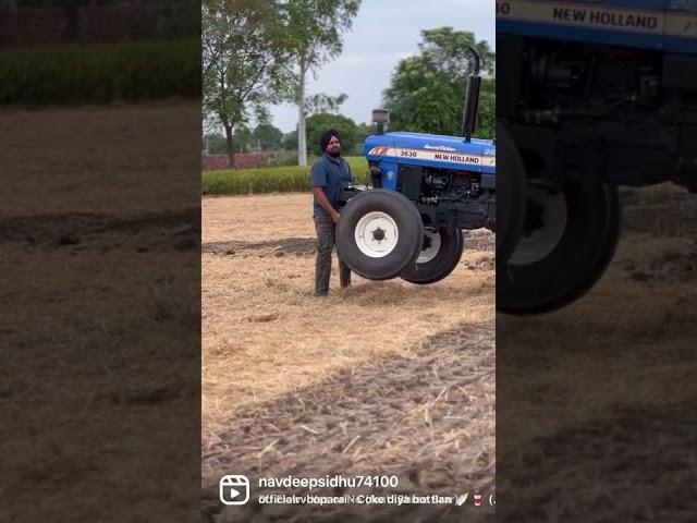 Wait for end  #viral #funny #funnyshorts #trending #jattlife #funnyvideo #newholland #3630 #khet