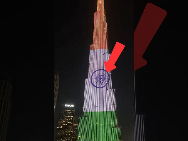 Why Indian Flag Showed on Burj Khalifa on #IndependanceDay #Azadi2024 #BurjKhlifa #InfiniteSpace