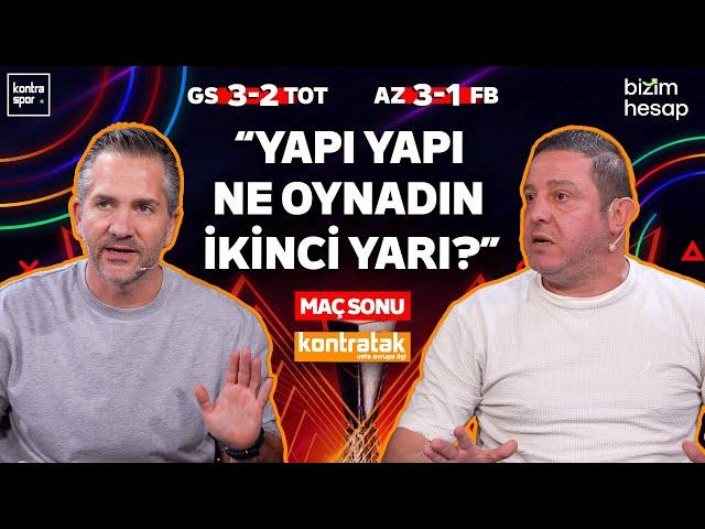 CANLI | AZ Alkmaar-Fenerbahçe & Galatasaray-Tottenham Maç Sonu | Nihat Kahveci, Nebil Evren