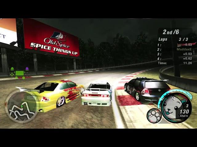 Need for Speed Underground 2 Playthrough Pt.9 (240SX/hard)