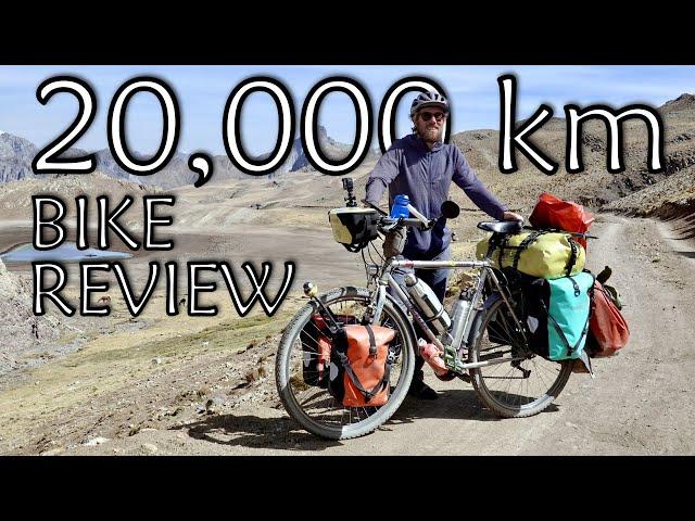 20,000 km Budget Touring Bike Review // Cycling Around the World