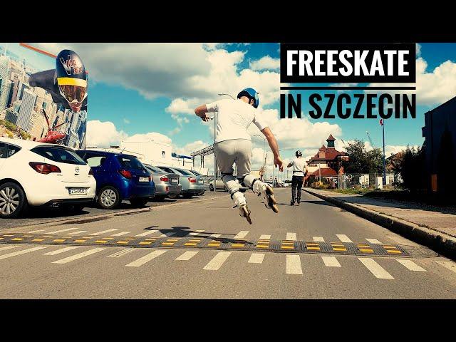 Freeskate in Szczecin Poland [4K]