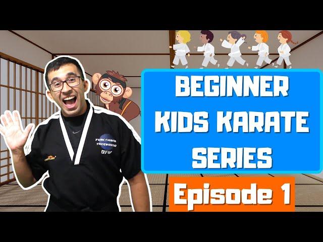 Karate For Kids Beginners Lesson | Dojo Go FREE Course Part 1