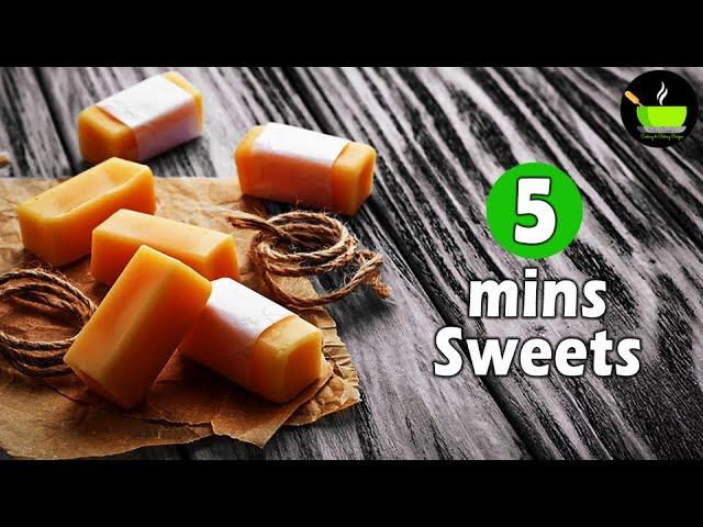 5 Minute Indian Easy Sweets Recipes | Quick & Easy Sweets Recipe | Indian Sweets Recipes | Mithai