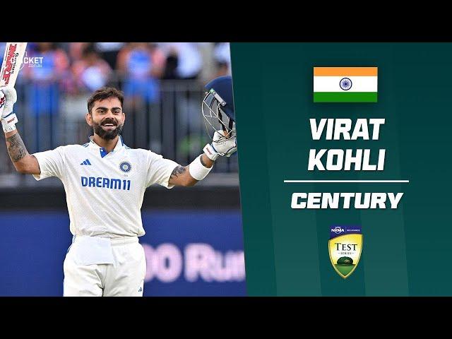 Kohli snaps run drought with 30th Test hundred | Australia v India 2024-25