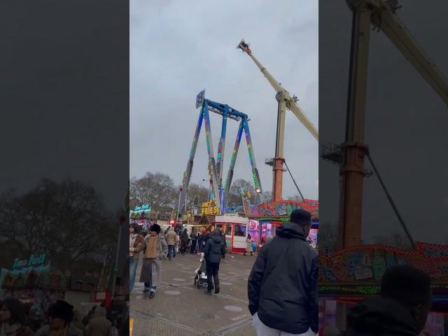 Hyde Park Winter Wonderland️,London 2024/2025#hydepark #london #londonlife #londonlifestyle #mallu