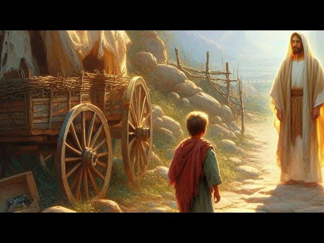 Lazarus Raised Pt 1: Jesus meets little Mark on the way to Lazarus' house [Maria Valtorta vision]