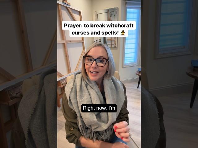 PRAYER: To break Witchcraft spells and curses!  #shorts