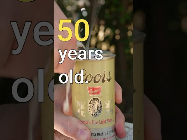 Opening an Ancient Coors Banquet