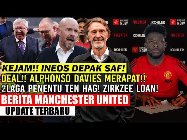 KEJAMINEOS PECAT SIR ALEX FERGUONDEALALPHONSO DAVIES MERAPAT2 LAGA PENENTU TEN HAGZIRKZEEMU