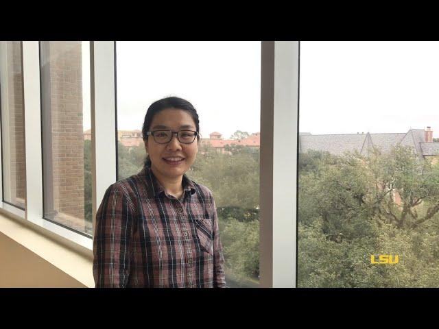 LSU Chemistry Assistant Professor Amy Xu