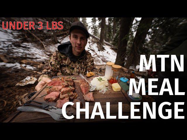 TEAM CHALLENGE: Most Creative Backcountry Meal Under 3lbs