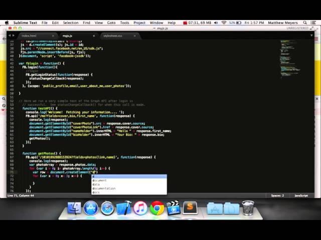 Social Media Project Tutorial 3: Complex Content on Graph API