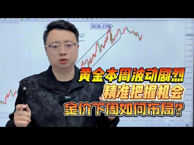 黄金本周波动剧烈，多次精准布局，下周金价如何布局？#外汇 #外汇分析 #外汇交易 #熱門 #投資 #黄金 #今日金价 #国际金价