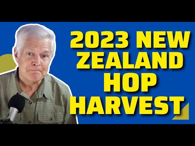 Motueka, Riwaka & Nelson Sauvin - 2023 New Zealand Hop Harvest Highlights