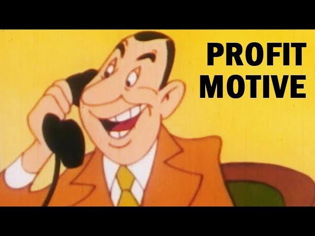 The Profit Motive: Going Places | Pro-Capitalism Propaganda Cartoon | 1948