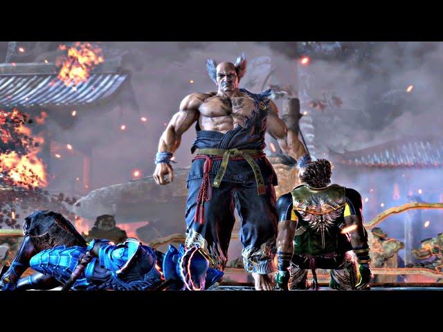 TEKKEN 8 Heihachi Transforms & Destroys Everyone Scene (Unforgotten Echoes DLC) 4K 60FPS