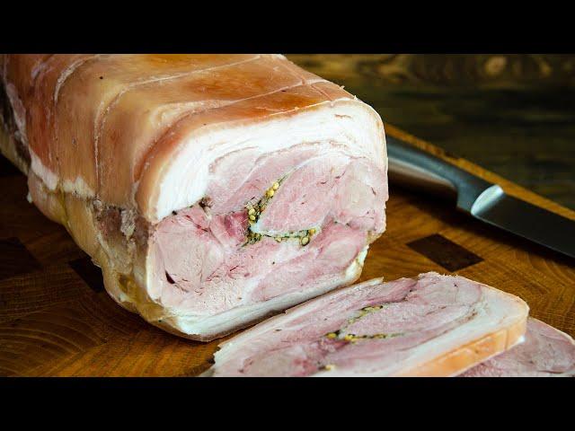 I make two portions at once! Pork shank (shank roll)