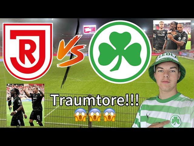 Viele Tore (Traumtore!!!) Jahn Regensburg vs SpVgg Fürth️ | Stadionvlog