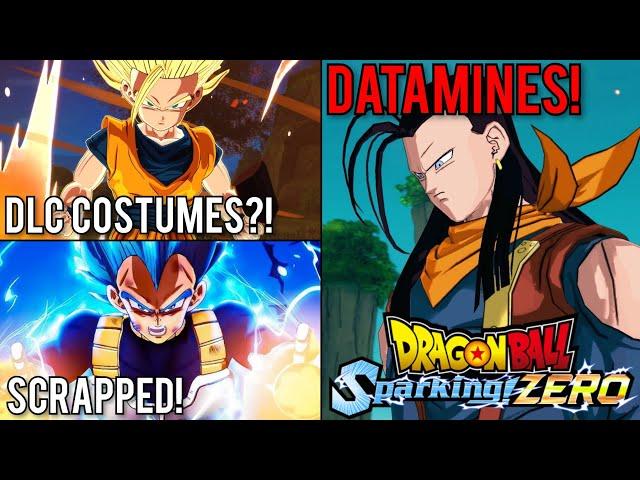 *NEW* Sparking! ZERO DATAMINES ARE INSANE! DLC/SCRAPPED CHARACTERS FROM BT3?! | Dragon Ball News