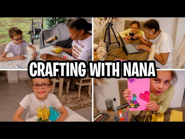 Crafting With NANA (The Art Of BONDING With Your Grandma)
