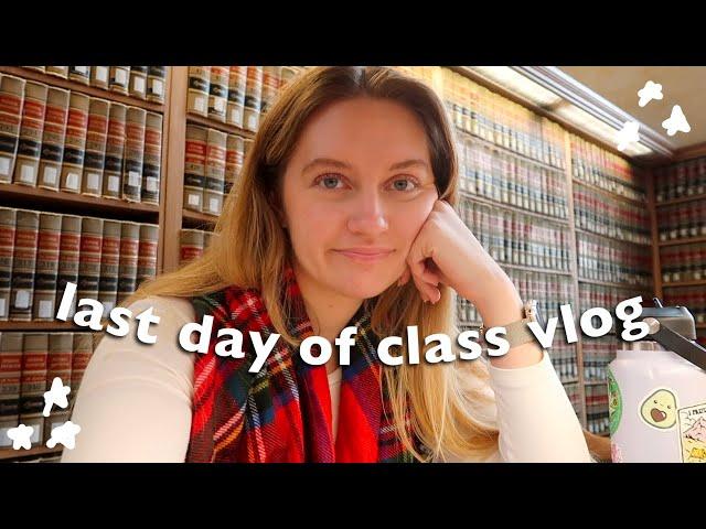 LAST DAY OF LAW SCHOOL CLASS vlogmas day 1