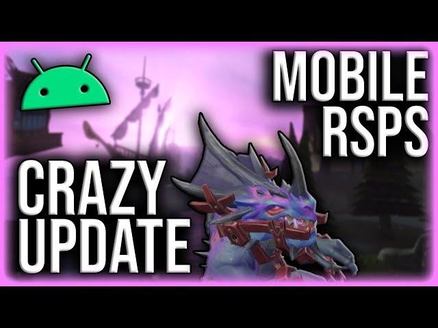 *PERFECT GAME* | THIS RSPS HAS MOBILE NOW?! INSANE UPDATES : RAKSHA?! | RSPS MOBILE 2022 | GIVEAWAY